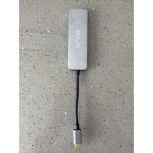 Mokin USB Type-C Multi-function HUB USB 3.0 Gray tested working